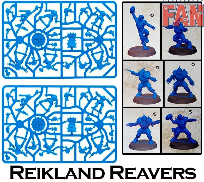 Blood Bowl: Reikland Reavers Team + Team Counters