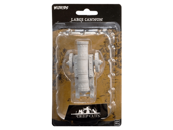WizKids Deep Cuts Неокрашенные Миниатюры: Большая пушка