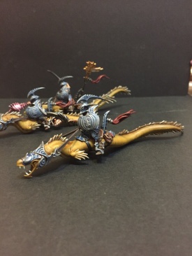 Warhammer Age of Sigmar Idoneth Deepkin Ishlaen Guard x3 (99120219008) (Painted)