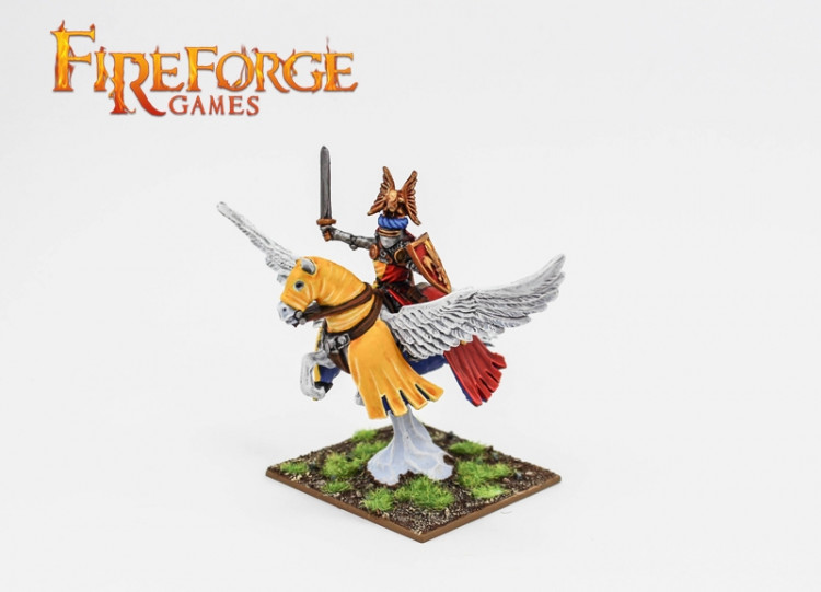 Albion's Noble on Pegasus (fleur-de-lis)