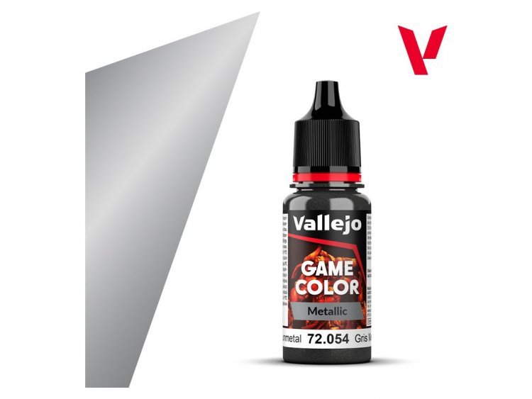 Краска Vallejo Game Color: Dark Gunmetal 72.054