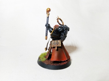 Warhammer 40k Space Marine Primaris Chaplain (Pro-Painted)