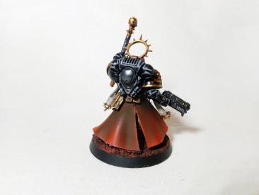 Warhammer 40k Space Marine Primaris Chaplain (Pro-Painted)