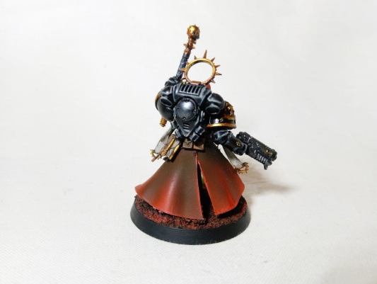 Warhammer 40k Space Marine Primaris Chaplain (Pro-Painted)