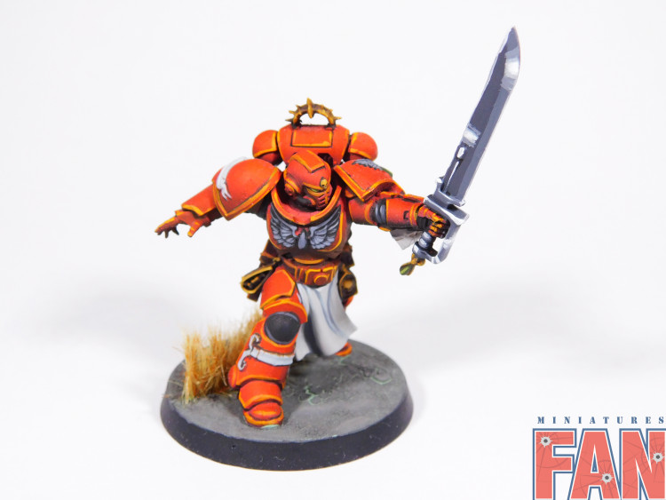 Warhammer 40k Blood Angels Primaris Lieutenant Tolmeron (Pro-Painted)