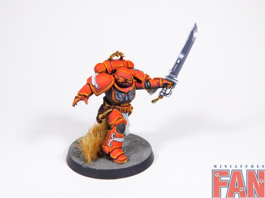 Warhammer 40k Blood Angels Primaris Lieutenant Tolmeron (Pro-Painted)