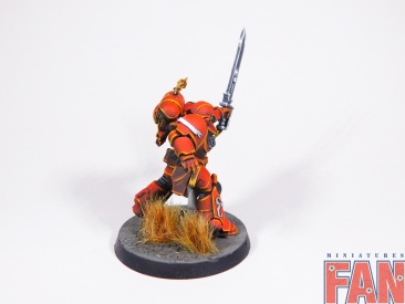 Warhammer 40k Blood Angels Primaris Lieutenant Tolmeron (Pro-Painted)