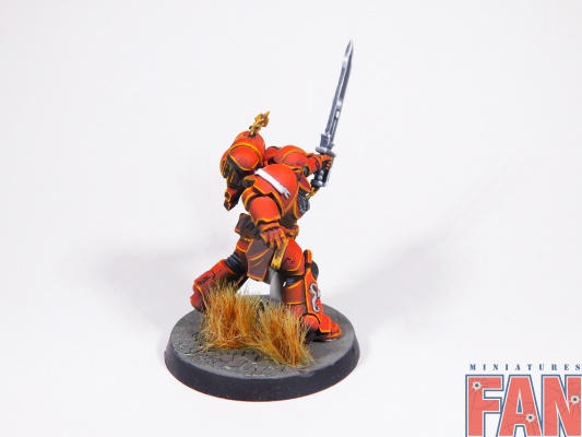Warhammer 40k Blood Angels Primaris Lieutenant Tolmeron (Pro-Painted)