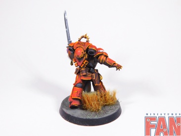 Warhammer 40k Blood Angels Primaris Lieutenant Tolmeron (Pro-Painted)