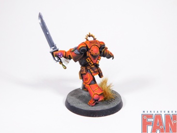 Warhammer 40k Blood Angels Primaris Lieutenant Tolmeron (Pro-Painted)