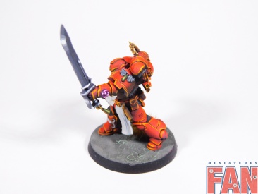 Warhammer 40k Blood Angels Primaris Lieutenant Tolmeron (Pro-Painted)