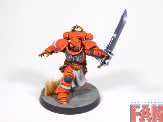 Warhammer 40k Blood Angels Primaris Lieutenant Tolmeron (Pro-Painted)