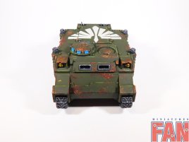Warhammer 40k Dark Angels Space Marines Rhino (Pro-Painted)