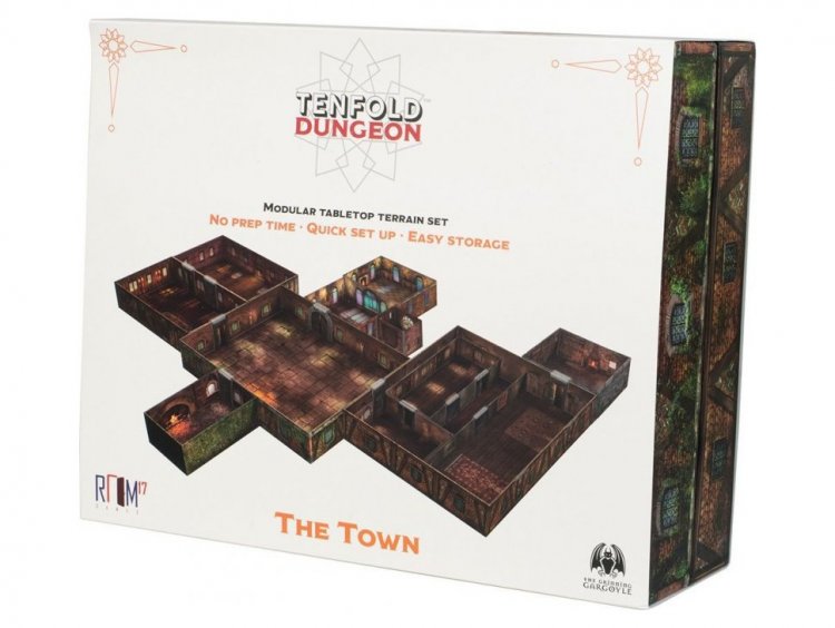Модульный террейн Tenfold Dungeon — The Town