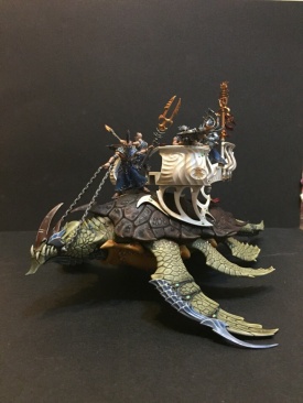 Warhammer Age of Sigmar Idoneth Deepkin Akhelian Leviadon x1 (99120219009) (Painted)