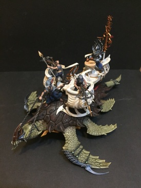 Warhammer Age of Sigmar Idoneth Deepkin Akhelian Leviadon x1 (99120219009) (Painted)