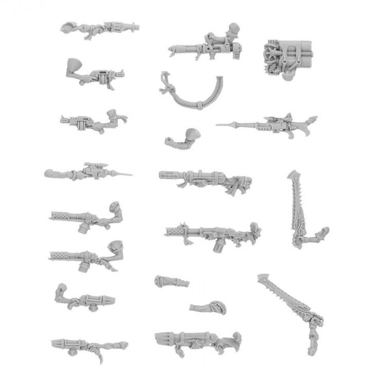 Escher Weapons Set 3 (оригинал Forge World)
