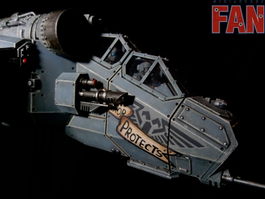 Warhammer 40k Imperial Guard Valkyrie (Pro-Painted)