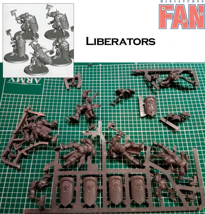 Age of Sigmar Liberators x5