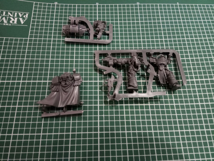 Praetor in cataphractii terminator armour Steloc Aethon
