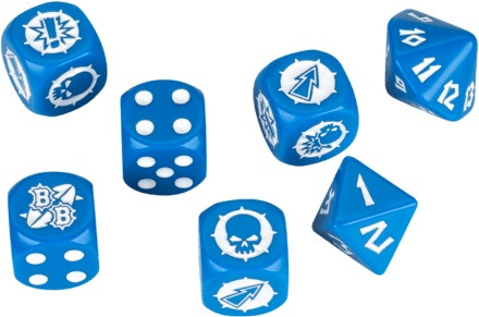 Blood Bowl: Reikland Reavers Team Dice Set