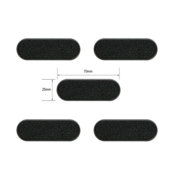 70x25mm Oval Base (поштучно)