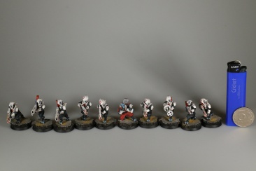 Warhammer 40k Tau Empire Pathfinder Team x10 (99120113040) (Painted)