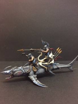 Warhammer Age of Sigmar Idoneth Deepkin Akhelian Allopex x1 (99120219007) (Painted)