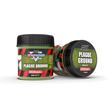 Текстурная паста AK Interactive Wargame Terrain: Plague Ground AK1217 (100 мл)