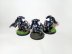 Warhammer 40K Space Marines Black Templars Primaris Aggressors x3 (Pro-Painted)