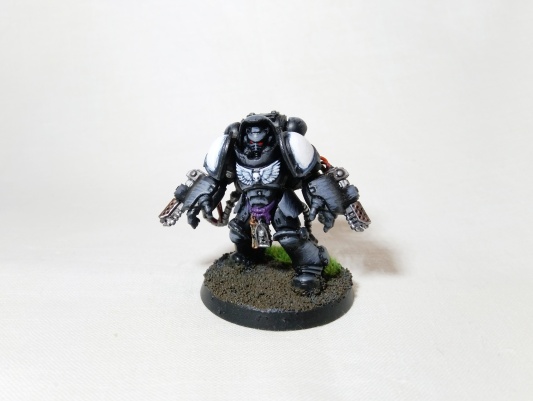 Warhammer 40K Space Marines Black Templars Primaris Aggressors x3 (Pro-Painted)