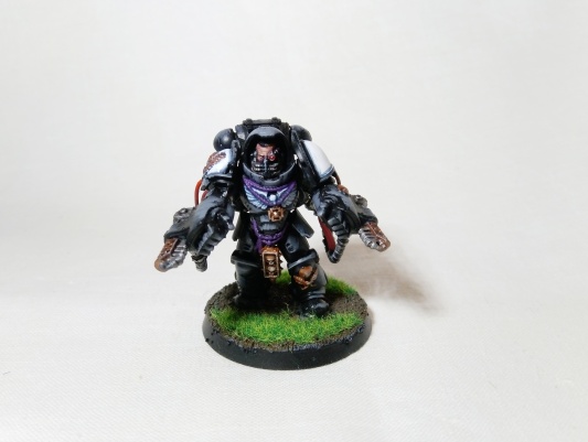 Warhammer 40K Space Marines Black Templars Primaris Aggressors x3 (Pro-Painted)