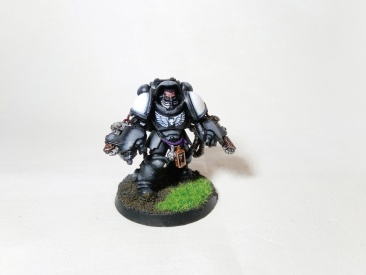 Warhammer 40K Space Marines Black Templars Primaris Aggressors x3 (Pro-Painted)