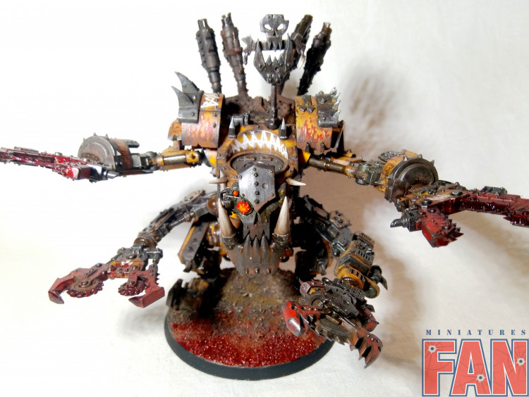 Warhammer 40000 Ork Deff Dread (Pro-Painted)