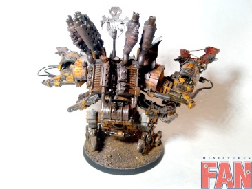 Warhammer 40000 Ork Deff Dread (Pro-Painted)