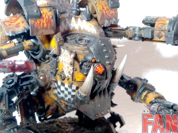 Warhammer 40000 Ork Deff Dread (Pro-Painted)