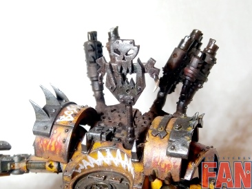 Warhammer 40000 Ork Deff Dread (Pro-Painted)
