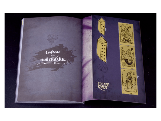 Настольная игра Книга-игра &quot;Escape Quest: Тайны Салема&quot;