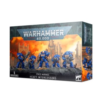Heavy Intercessors (предзаказ 2025, Space Marines, Warhammer 40k)