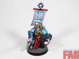 Warhammer 40k Assault on Black Reach Space Marine Captain (Rare OOP, Pro-Painted)