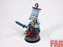 Warhammer 40k Assault on Black Reach Space Marine Captain (Rare OOP, Pro-Painted)