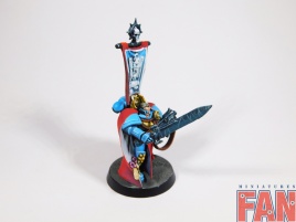 Warhammer 40k Assault on Black Reach Space Marine Captain (Rare OOP, Pro-Painted)