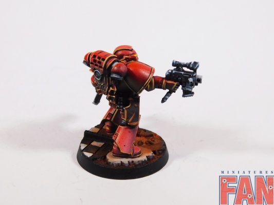 Warhammer 40k Space Marine Heroes Brother Garus (Pro-Painted)