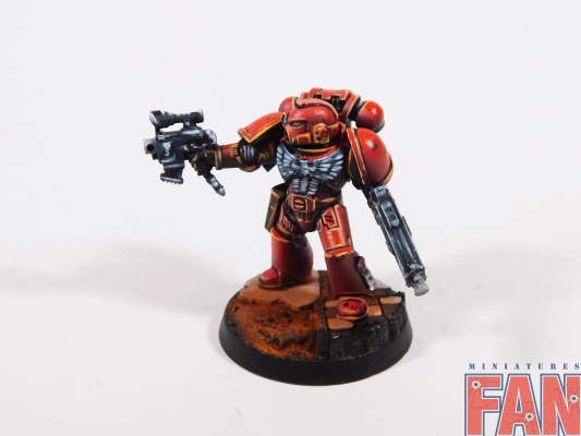 Warhammer 40k Space Marine Heroes Brother Garus (Pro-Painted)