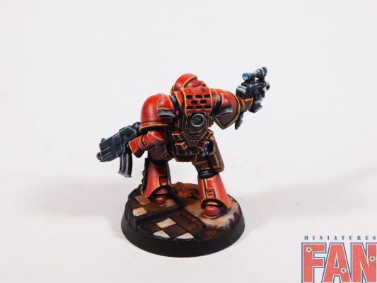 Warhammer 40k Space Marine Heroes Brother Garus (Pro-Painted)