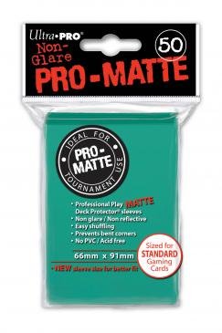 Протекторы &quot;Ultra-Pro Pro-Matte&quot; (50 шт.): бирюзовые