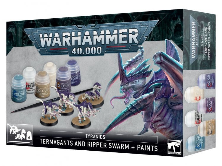 Termagants and Ripper Swarm + Paints (предзаказ 2023)