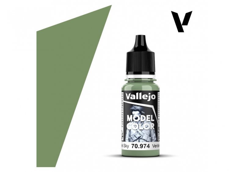 Краска Vallejo Model Color: Green Sky 70.974