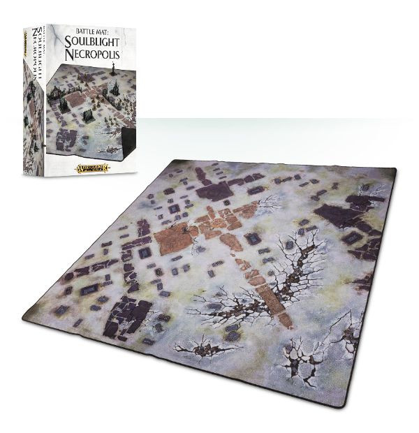 Warhammer Age of Sigmar Soulblight Necropolis Battle Mat