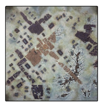 Warhammer Age of Sigmar Soulblight Necropolis Battle Mat
